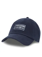 Czapki męskie - Tommy Hilfiger Czapka z daszkiem AM0AM12890 Granatowy - miniaturka - grafika 1