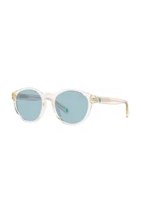 Polo Ralph Lauren okulary przeciwsłoneczne dziecięce kolor niebieski 0PP9505U - Okulary dla dzieci - miniaturka - grafika 1