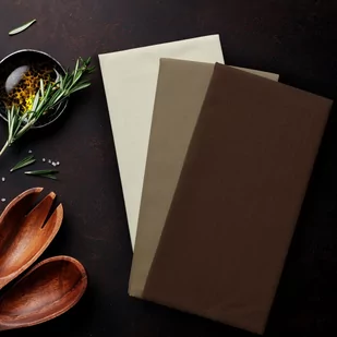 Ręcznik kuchenny LETTY kolor brązowy gładki motyw klasyczny styl klasyczny 50x70 ameliahome - KIT/AH/LETTY/PLAIN/BEIGES/3PACK/50 - Ręczniki - miniaturka - grafika 4