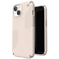 Etui i futerały do telefonów - Etui SPECK Presidio2 Grip do Apple iPhone 13/14/15 Beżowy - miniaturka - grafika 1