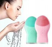 Masażery - Masażer do twarzy szczoteczka soniczna myjka mycia - miniaturka - grafika 1