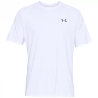 Koszulki męskie - Koszulka męska Under Armour UA Tech 2.0 SS UAR biała 1326413 100 - grafika 1