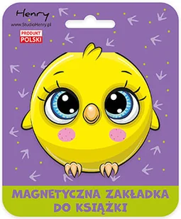 Zakładka kulka Kurczaczek - Zakładki do książek - miniaturka - grafika 1