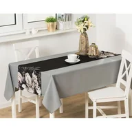 Obrusy i serwetki - Bieżnik ALICE 40 x 140 cm czarny - miniaturka - grafika 1