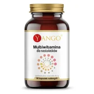 Witaminy i minerały - Yango Multiwitamina dla nastolatków 90 k - miniaturka - grafika 1