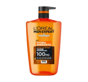 L'Oréal Paris Men Expert Hydra Energetic żel pod prysznic 1000 ml - Żele pod prysznic dla mężczyzn L'Oréal Paris Men Expert Hydra Energetic żel pod prysznic 1000 ml - Żele pod prysznic dla mężczyzn - miniaturka - grafika 1