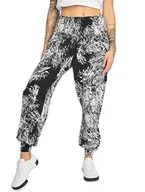 Spodnie damskie - Urban Classics Damskie spodnie haremki, pumpy, szerokie nogawki, damskie spodnie sarong, wielokolorowy (Limb 01061), 4XL - miniaturka - grafika 1