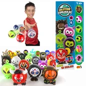 Figurki dla dzieci - EPEE Figurka Odlotowe Coolkulki 6 kulek + 6 ubranek Totem Box C Zielony - miniaturka - grafika 1