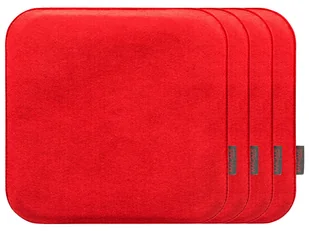 MAGMA Komplet 4 poduszek na krzesło MAGMA Avaro (Kwadratowy, Czerwony) - Poduszki na krzesła MAGMA Komplet 4 poduszek na krzesło MAGMA Avaro (Kwadratowy, Czerwony) - Poduszki na krzesła - miniaturka - grafika 1