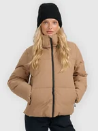 Kurtki damskie - 4F Kurtka narciarska membrana 5000 damska - brązowa XS - miniaturka - grafika 1