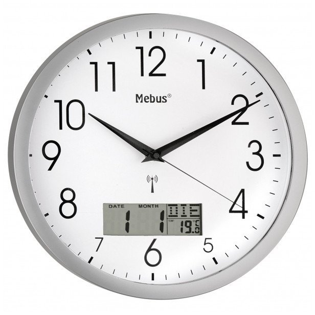 Mebus Mebus 19422 Radio controlled Wall Clock