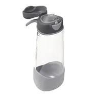 Butelki dla niemowląt - Sportowa butelka tritanowa 600 ml Graphite Grafitowa b.box - miniaturka - grafika 1