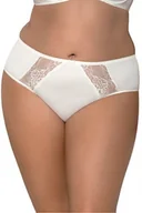 Majtki damskie - Gorsenia Blanca 358 ecru figi damskie - miniaturka - grafika 1