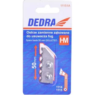 Dedra Ostrze wymienne 11151A do usuwacza fug 50 mm - Narzędzia glazurnicze - miniaturka - grafika 1