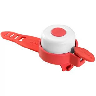 Dzwonek rowerowy BECOOL BC-BB3223 Czerwony - Dzwonki do roweru - miniaturka - grafika 1
