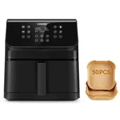 Frytkownice - Cosori Premium II Air Fryer CAF-P651-KEUR Czarny - miniaturka - grafika 1