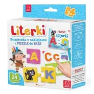 Puzzle - Aksjomat Literki. Książeczka + puzzle do pary - miniaturka - grafika 1