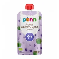 Desery dla dzieci - SALVEST PÕNN BIO Puree jabłkowo-jagodowe, 100 g - miniaturka - grafika 1