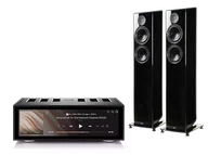 Zestawy stereo - Rose RS520 (czarny) + VELA FS408 (czarny) - miniaturka - grafika 1
