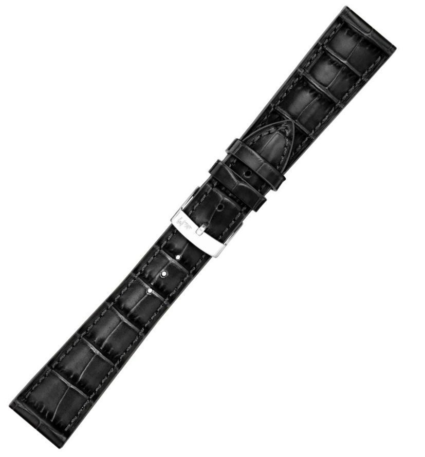 Skórzany pasek do zegarka 18/14 mm Morellato A01X6167C54019CR18 czarny