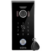 Akcesoria do domofonów i wideodomofonów - Kaseta zewnętrzna wideodomofonu EURA VDA-51C5/N - kamera 1080p., czytnik RFID - miniaturka - grafika 1