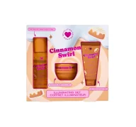 Zestawy kosmetyków damskich - Makeup Revolution Cinnamon Swirl zestaw prezentowy masełko do ciała 65 ml + żel pod prysznic 50 ml + mgiełka 100 ml - miniaturka - grafika 1