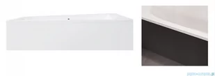 Besco Intima Duo 170x125cm obudowa czarny mat wanny lewa/prawa #OAID-170-NSC - Obudowy do wanien - miniaturka - grafika 1
