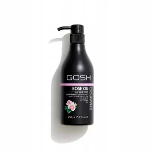 GOSH - Rose Oli Shampoo - Szampon do włosów z olejkiem różanym - 450 ml - Szampony do włosów - miniaturka - grafika 1