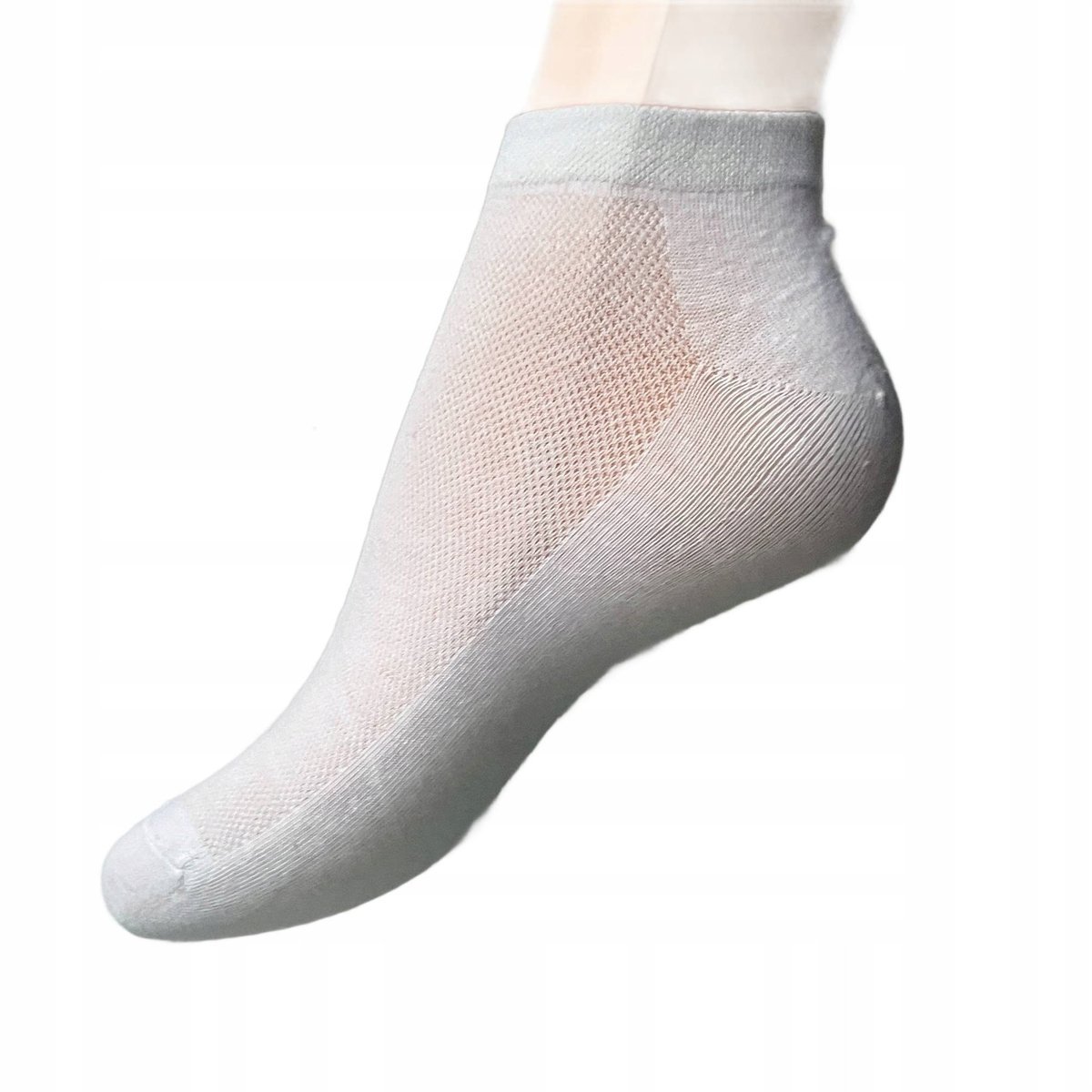 Stopki bawełniane białe rozmiar 39-42 - 5 par