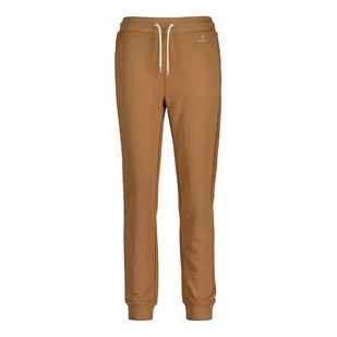 Damskie Spodnie GANT LOCK UP SWEAT PANTS 4204911.210 – Brązowy - Spodnie damskie - miniaturka - grafika 1
