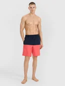 Kąpielówki męskie - 4F Spodenki plażowe męskie - czerwone L - miniaturka - grafika 1