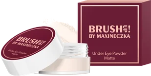 Brush Up! by Maxineczka Under Eye Powder Matte Puder pod Oczy Matowy 6g - Pudry do twarzy - miniaturka - grafika 1