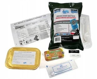 Posiłek Na Szybko Mre 2 Kurczak Z Ryżem Wojskowa Racja Żywnościowa - Ryż - miniaturka - grafika 1