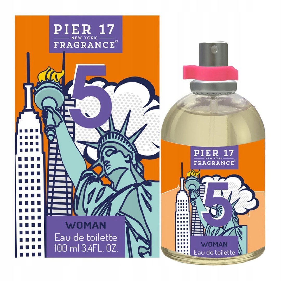 Pier 17 Fragrance New York ”5” Woda toaletowa dla kobiet 100ml