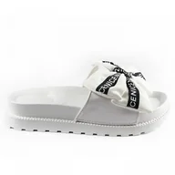 Klapki i japonki damskie - Klapki damskie RTX 7-2055B białe - miniaturka - grafika 1