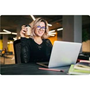 Fotel biurowy, krzesło biurowe Fotel biurowy z mikrosiatki Sofotel Wizo czarny - Fotele i krzesła biurowe - miniaturka - grafika 8