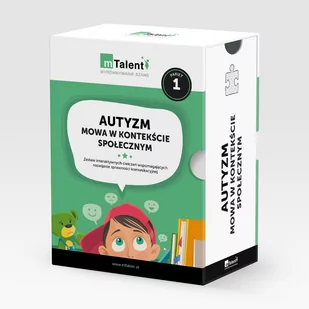 mTalent AUTYZM. Mowa w kontekście społecznym cz.1 - Programy edukacyjne - miniaturka - grafika 1