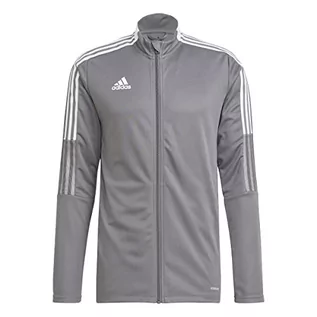 Kurtki męskie - adidas Kurtka męska Tiro21 Tk Jkt, Team Grey Four, XXL - grafika 1