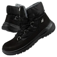 Buty sportowe damskie - Buty sportowe śniegowce 4F W OBDH263 21S czarne - miniaturka - grafika 1