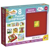 Puzzle - Lisciani Carotina Baby - Puzzle progresywne Zwierzątka - - miniaturka - grafika 1