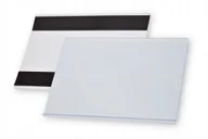 Przybory szkolne - DBR 100X150 MM SZARA RAL 7035 Z TAŚMĄ MAGNETYCZNĄ 2X19 MM - 10 SZT - miniaturka - grafika 1
