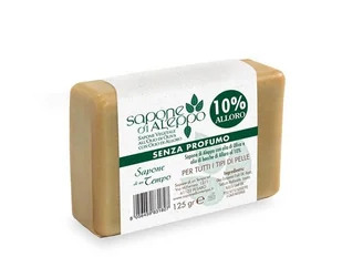Sapone di un Tempo Mydło z Aleppo - Liść Laurowy 10% Bezzapachowy 125 g - mydło - Mydła - miniaturka - grafika 1