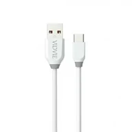 Kable USB - Kabel Vidvie CB442 USB/Type-C 1m biały - miniaturka - grafika 1