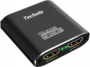 Rozdzielacz HDMI Techole HS306 - Złącza, przejściówki, adaptery - miniaturka - grafika 1