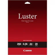 Papier do drukarek - Canon LU-101 A 4 Papier fotograficzny Pro Luster 260 g, 20 Blatt 6211B006 - miniaturka - grafika 1