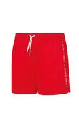 Stroje kąpielowe - Szorty kąpielowe męskie czerwone Sport SM22 Holiday Shorts, Kolor czerwony, Rozmiar XXL, Self - Primodo.com - miniaturka - grafika 1