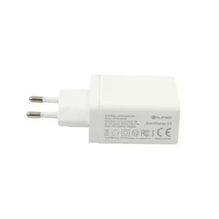 Platinet WALL CHARGER 1xUSB Quick Charge 3.0 18W PLCU1QC30 PL256 - Ładowarki do telefonów - miniaturka - grafika 1