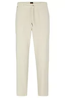 Spodenki męskie - BOSS Męskie spodnie Sisla-pp płaskie pakowane, jasnobeżowe 277, 42, Jasny Beż277, 24 - miniaturka - grafika 1