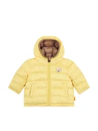 Bluzy i sweterki niemowlęce - Steiff Dwustronna kurtka pikowana w kolorze żółto-jasnobrązowym - miniaturka - grafika 1