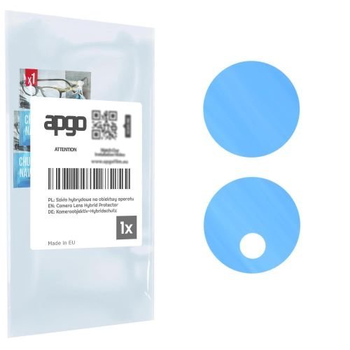 1x szkło hybrydowe na aparat obiektyw kamerę 9H do Honor 90 Smart - apgo hybrid Camera Lens Protector